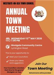 Annual Town Meeting - Weds 13th May