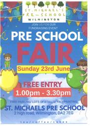 St Michael's Pre-School Fair