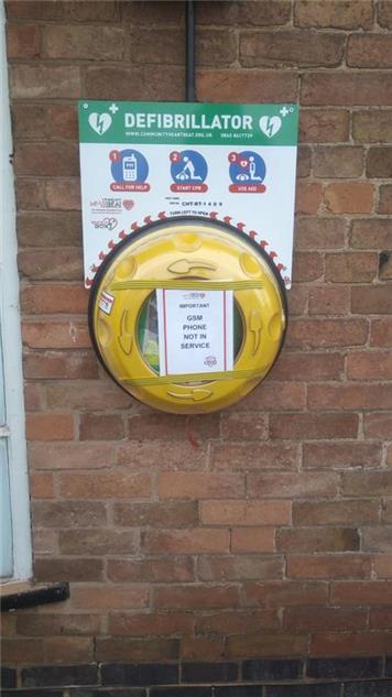  - Fiskerton Defibrillator is now fixed and working