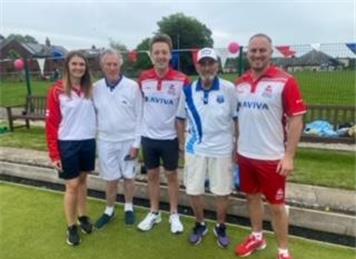 Club President & Captain with the World Champions - Bowls Big Weekend