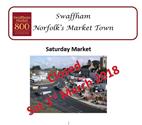 Swaffham Market - closed 3rd March 2018