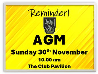 AGM Reminder