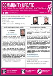 Safer Neighbourhood Newsletter