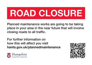 HIghways - Planned Road Works August & September