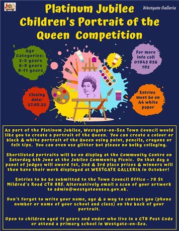  - Children's Portrait of the Queen competition