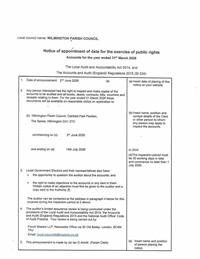 Exercise of Public Rights