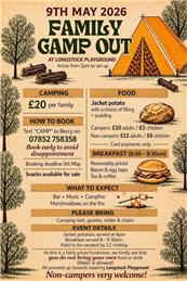 Family Camp Out - 9th May
