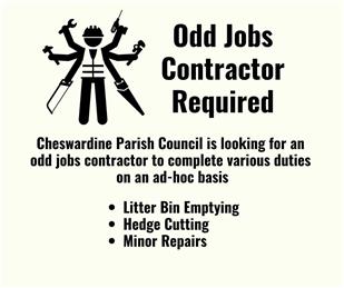 Cheswardine Parish Council – Odd Jobs Contractor Required