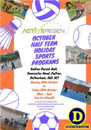 Free - October half term holiday program