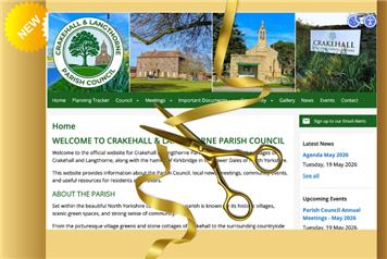 Welcome to the New Crakehall with Langthorne Parish Council Website