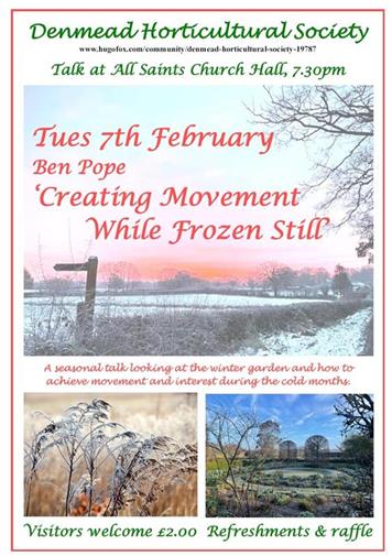  - Talk on Feb 7th Creating Movement While Frozen Still