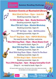Summer Reading Challenge Events - Nantwich Library