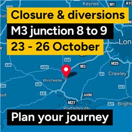 Bridge Demolitions - M3 J9-8 | 23-26th October