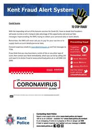 Kent Fraud Alert System