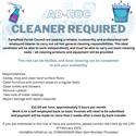 Ad-Hoc cleaner required