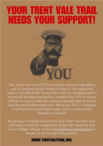  - The Trent Vale Trail needs your support!