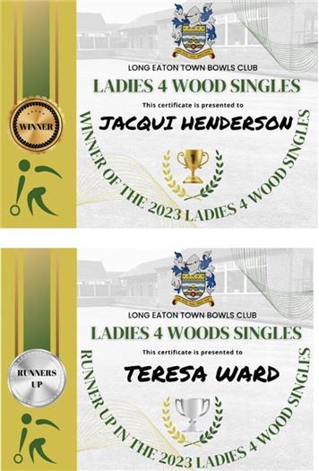  - Ladies Club Competitions