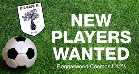  - New Players Needed For Next Season  2018/19