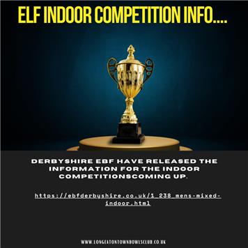  - EBF Indoor Competitions Information