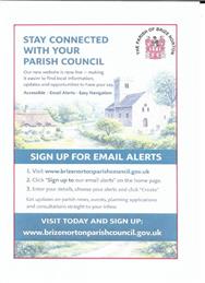 Stay connected with your Parish Council