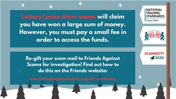 Be Aware of Lottery and Prize Draw Scams