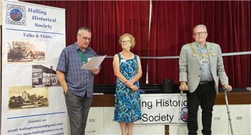 Reception and Talk for 40th Anniversary and Blue Plaques