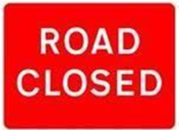  - Urgent Road Closure