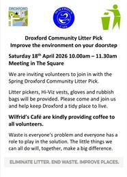 Spring Community Litterpick