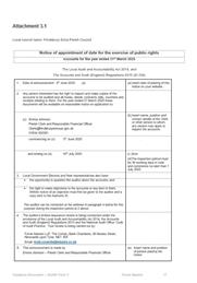 Public Rights Notice