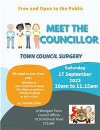 Meet the Councillor - Town Council Surgery