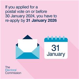 Postal Voters: You May Need to Reapply
