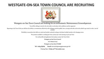 Vacancy for Maintenance/Grounds Person