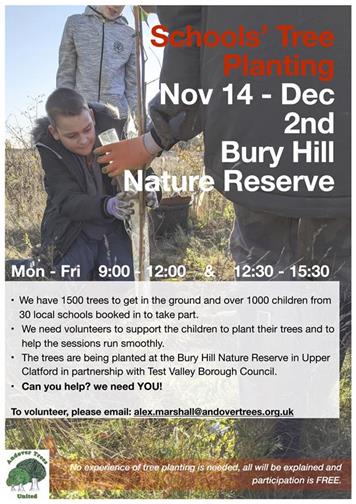  - Tree Planting Bury Hill Ring