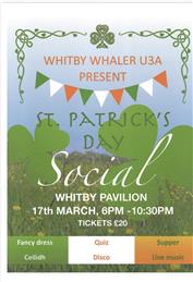 Whitby Whalers St Patrick's Day Social