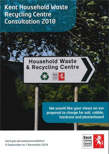  - Kent County Council’s Household Waste Recycling Centre (HWRC) Consultation