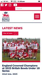 Young England u18 win