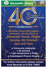A New Chapter Begins -  our 40th Birthday.