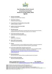 Amenities Committee Meeting 22 July 2024