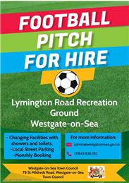 Football Pitch Available for Hire