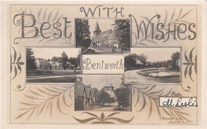 Bentworth Multi View Postcard - Postmarked 24.12.1906 - New Postcard added to website