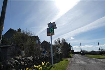 New interractive speed signs for the Parish