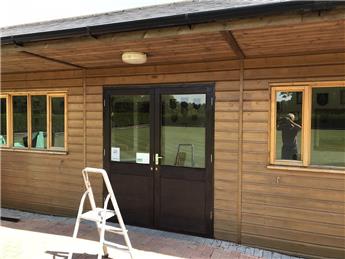 PAVILION WORK CONTINUES