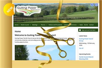 Guiting Power Parish Council New Website Launch
