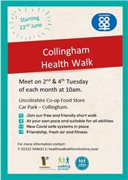 Collingham Health Walks return 22nd June
