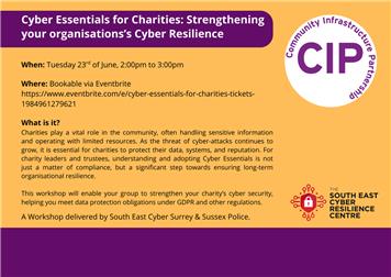 Cyber Essentials for Charities Webinar