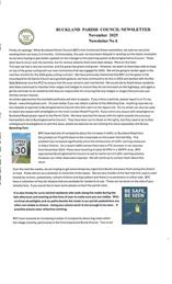 November 2025 Newsletter