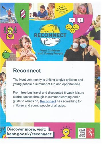  - Reconnect for children and young people