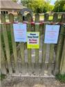 Langton Green Rec - Children's Playground Closed