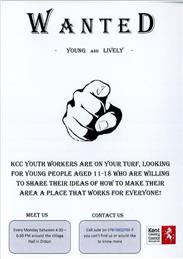 KCC Are on the Look out for Young People