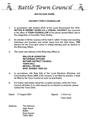 Notice of Councillor vacancy - Watch Oak Ward